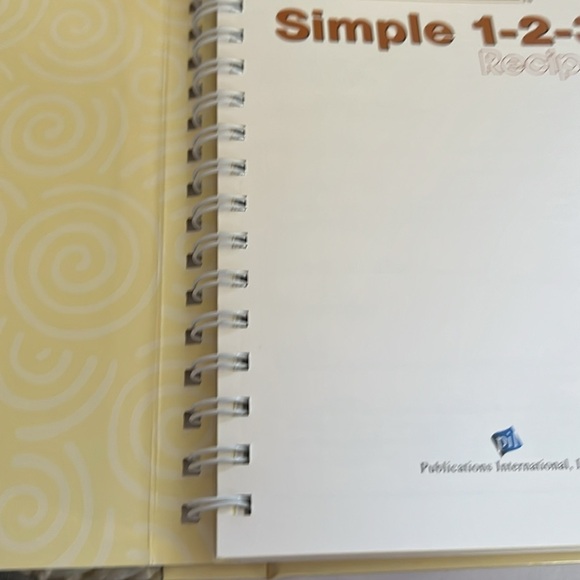 Simple 1-2-3 Recipe Book - Picture 3 of 10